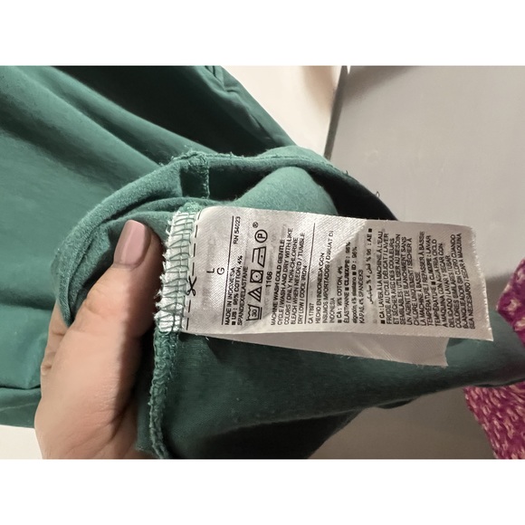 Old Navy Maternity Green T-Shirt Tank Dress - Size Medium - Picture 3 of 4